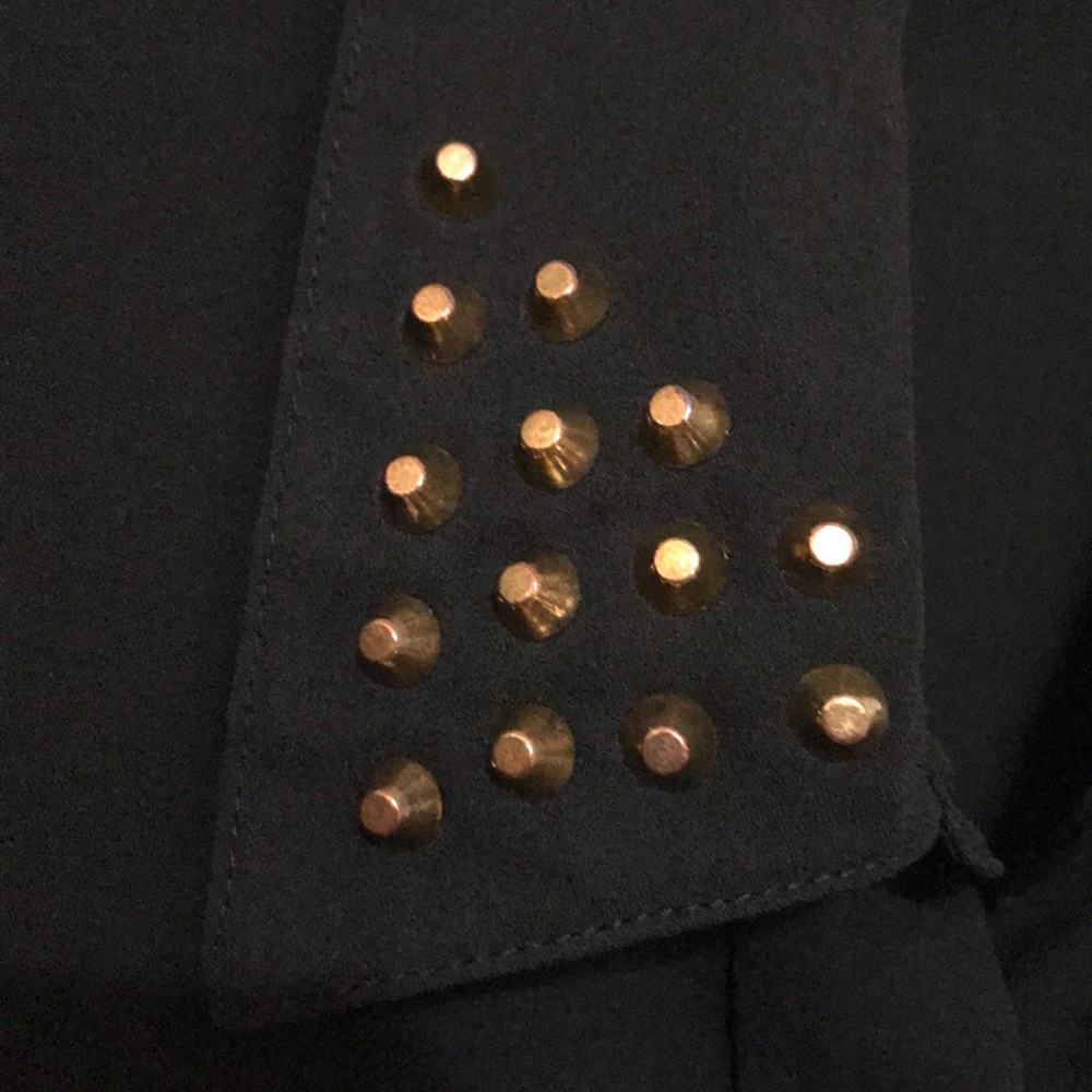 Forever 21 Studded Sheer Blouse - Picture 4 of 7